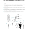 Насадка для душа WOMANIZER WAVE белая 26807700